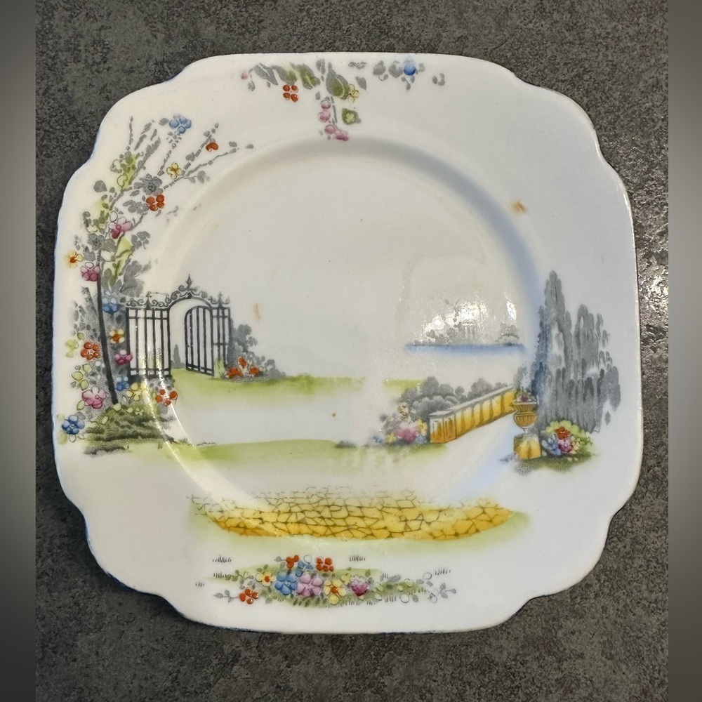 2/$30 Royal Albert Crown China England ‘Rosedale’ butter plate